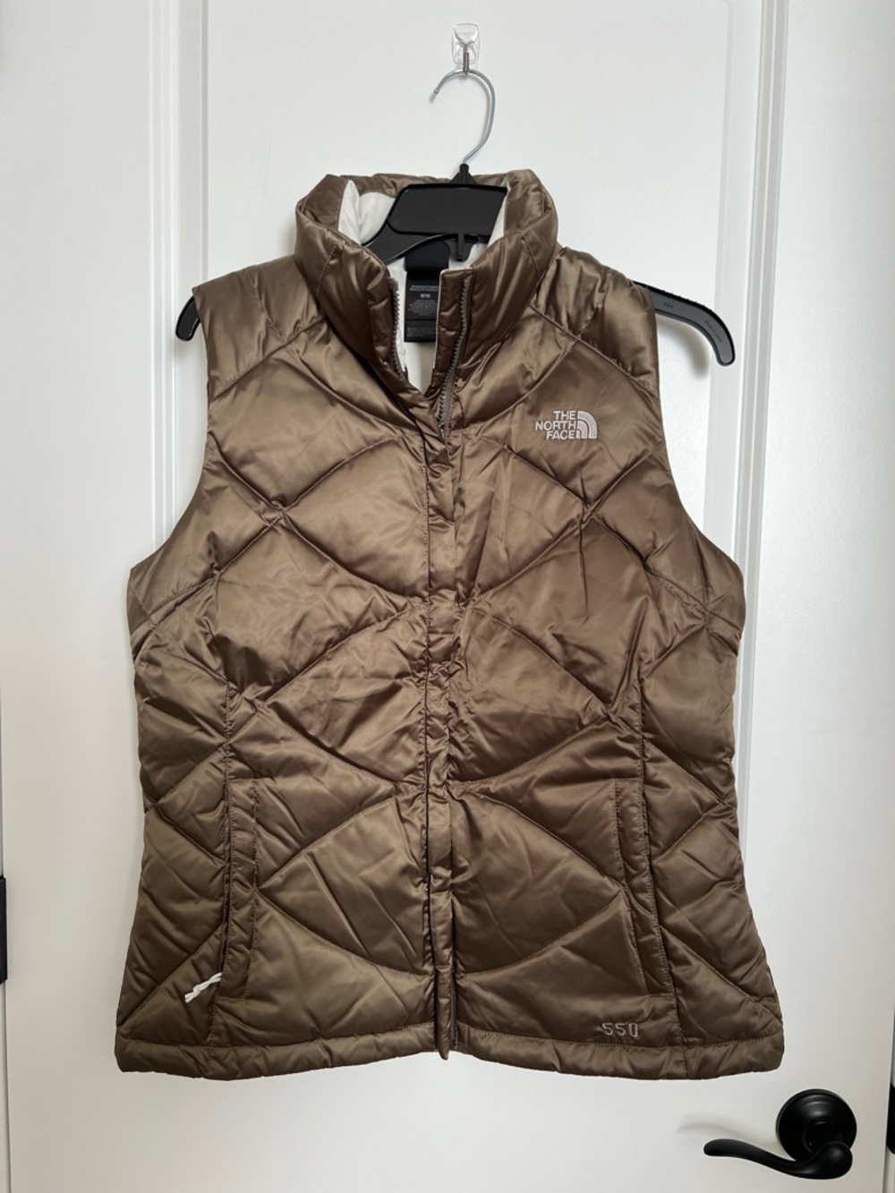 The North Face Women's Brown Quilted Insulated Vest